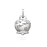 Chantecler Campanella Suamem large pendant in 9 Kt white gold White gold