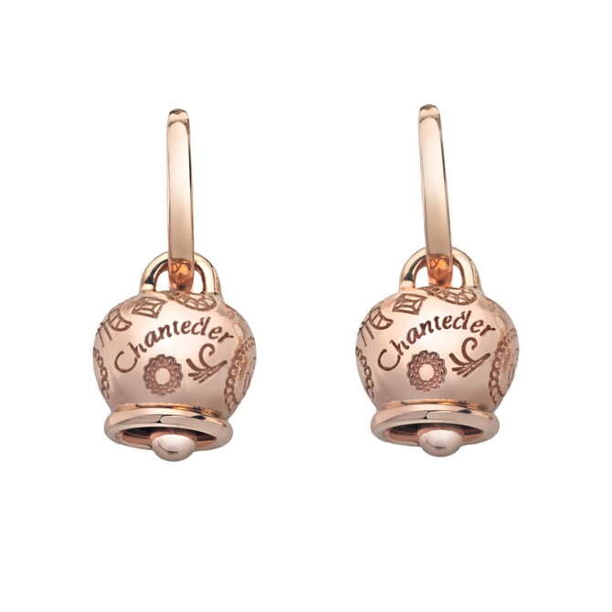 Chantecler Campanella Suamem Medium Earrings in Rose Gold
