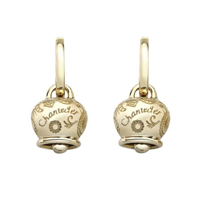 Chantecler Campanella Suamem Medium Earrings in Yellow Gold