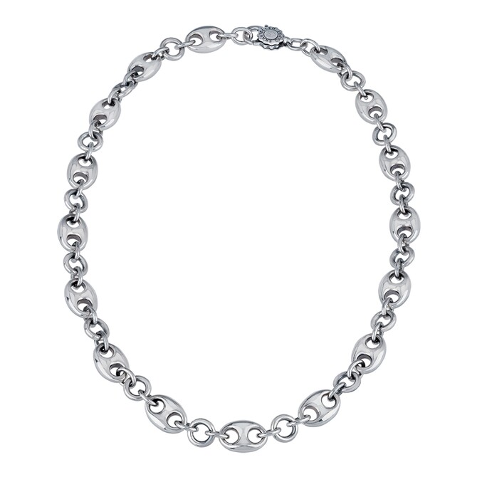 Chantecler Capriness marine mesh chain 45cm in silver