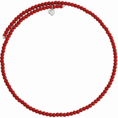 Chantecler Choker in Coral and Silver Bioresin Chantecler Choker in Coral and Silver Bioresin