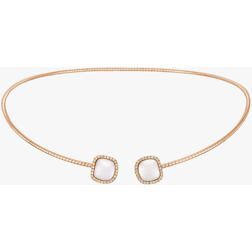 Chantecler Enchante necklace in rose gold with diamonds and Kogolong