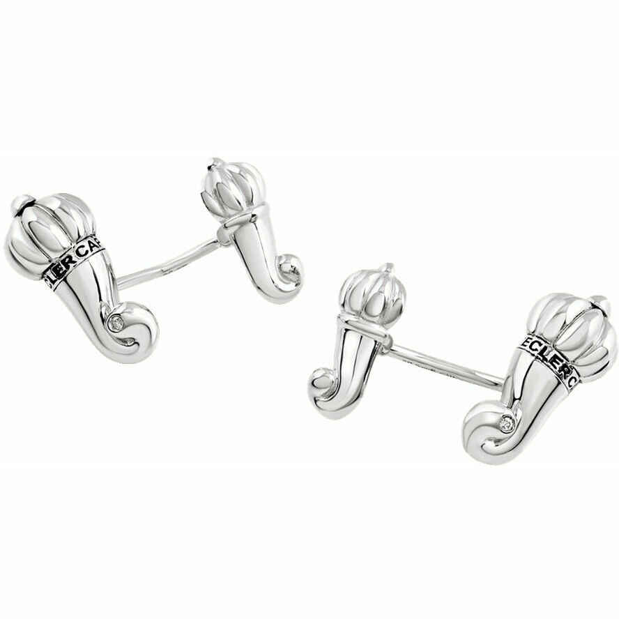 Chantecler Horns Cufflinks in Silver