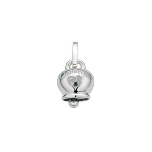 Chantecler Medium Bell Pendant in Silver