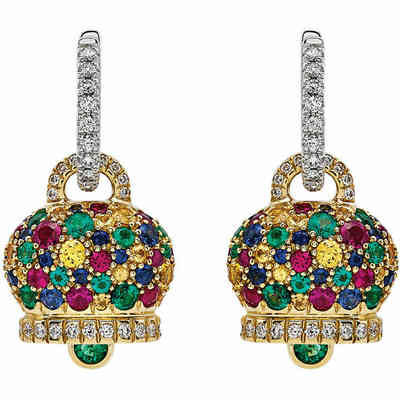 Chantecler Medium Mosaic Campanella Earrings Chantecler Medium Mosaic Campanella Earrings