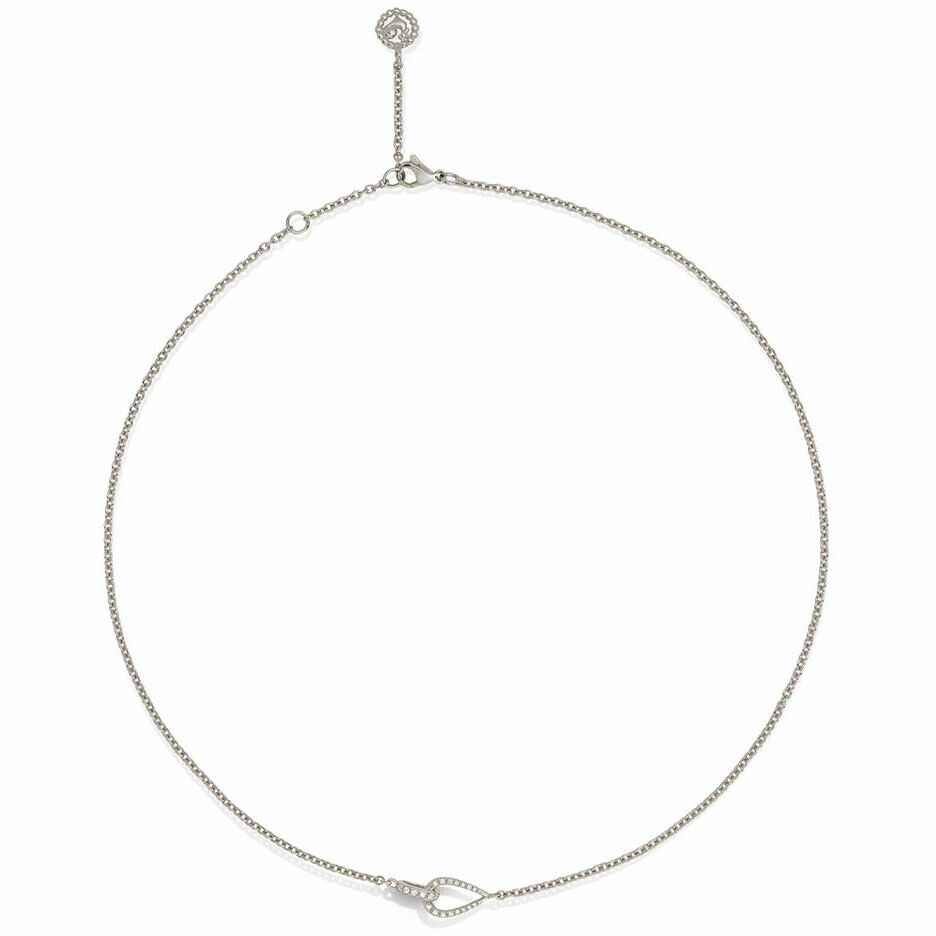 Chantecler necklace in white gold and diamonds