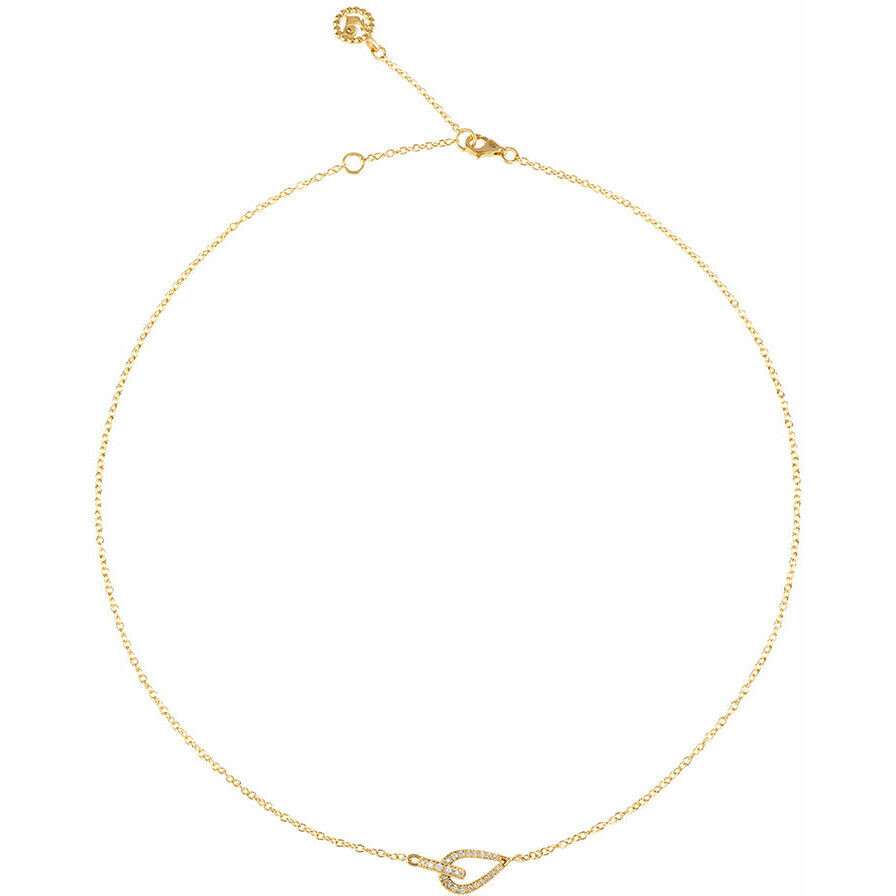 Chantecler necklace in yellow gold and diamonds