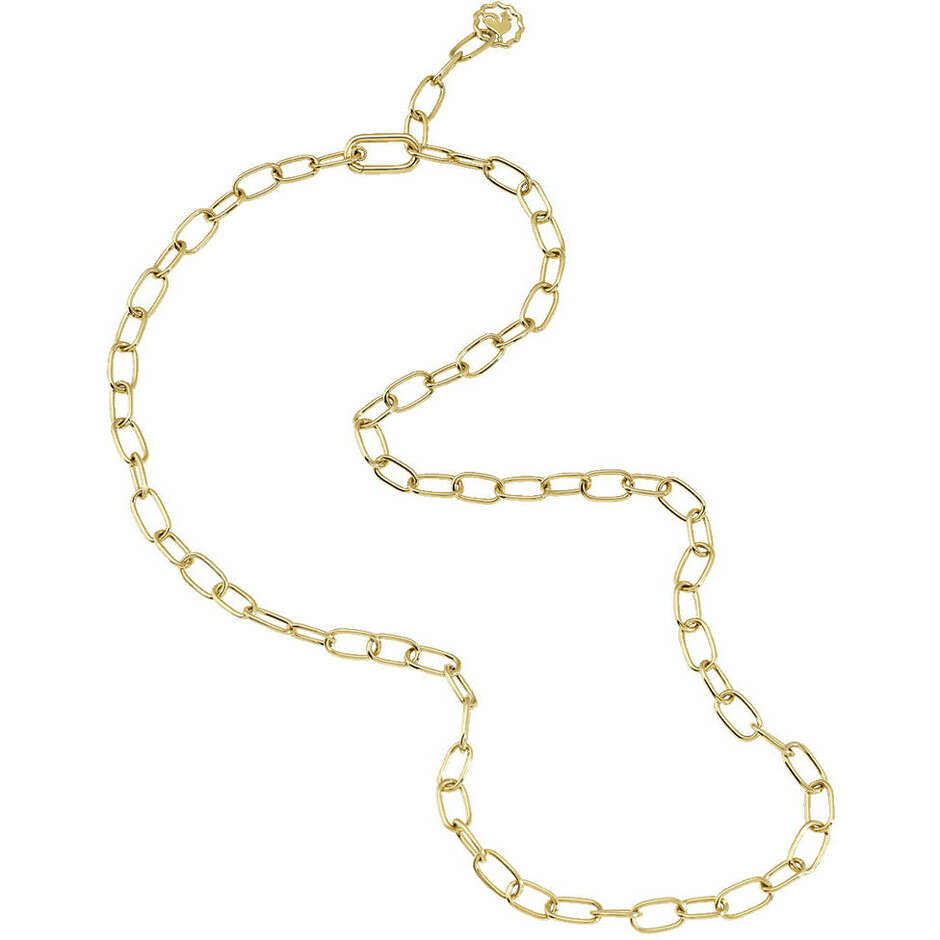 Chantecler necklace in yellow gold oval links