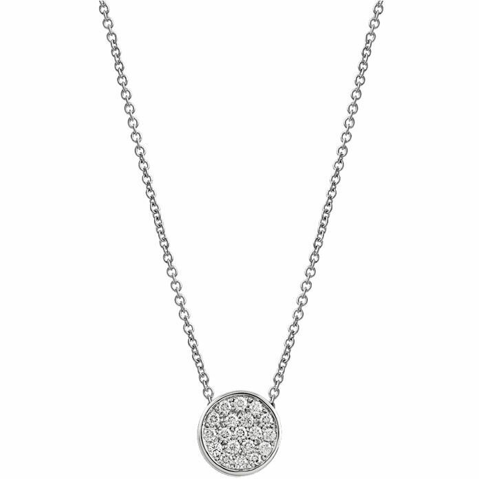 Chantecler Paillettes Necklace with Diamond Pave