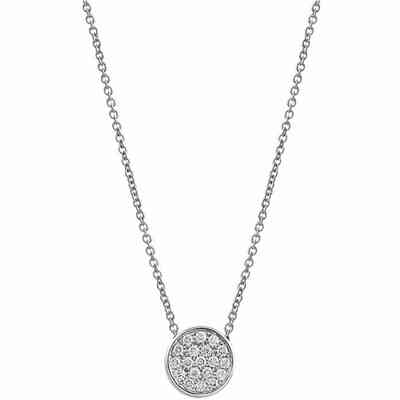 Chantecler Paillettes Necklace with Diamond Pave