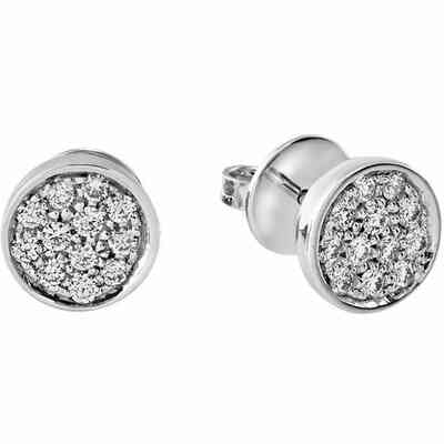 Chantecler Pillettes earrings in white gold and diamonds
