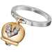 Chantecler ring in yellow and white gold with diamonds Yellow gold