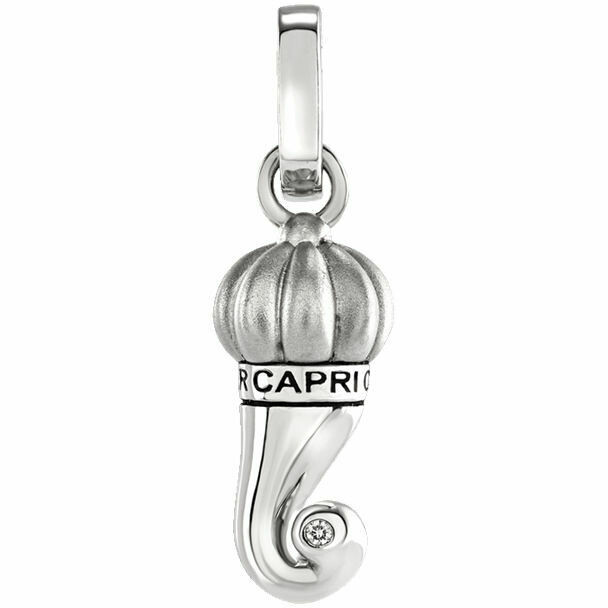 Chantecler Small Horn Pendant in Silver