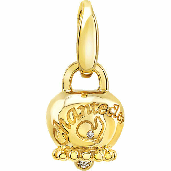 Chantecler Small Suamem Campanella Pendant in Yellow Gold