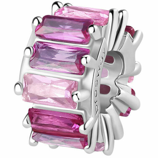 Charm Brosway Fancy in argento e zirconi rosa