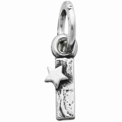 Charm Giovanni Raspin lettera I con stelle Charm Giovanni Raspin lettera I con stelle