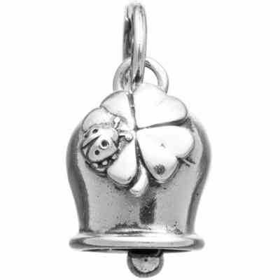 Charm Giovanni Raspini Campanello Quadrifoglio Charm Giovanni Raspini Campanello Quadrifoglio