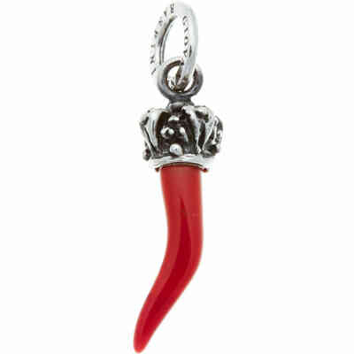 Charm Giovanni Raspini Corno Rosso Corona Charm Giovanni Raspini Corno Rosso Corona