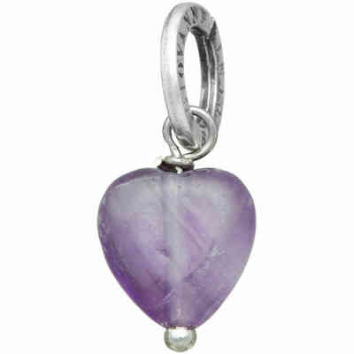 Charm Giovanni Raspini Cuore Ametista Charm Giovanni Raspini Cuore Ametista