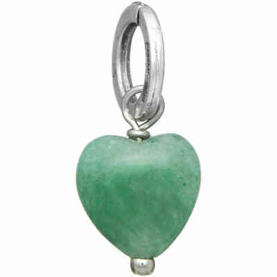 Charm Giovanni Raspini Cuore Avventurina Verde Charm Giovanni Raspini Cuore Avventurina Verde