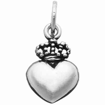 Charm Giovanni Raspini Cuore con Corona Charm Giovanni Raspini Cuore con Corona