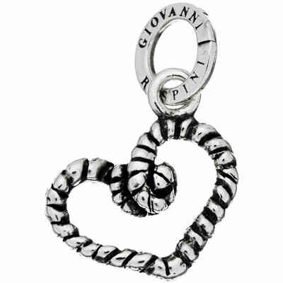 Charm Giovanni Raspini Cuore Corda Charm Giovanni Raspini Cuore Corda