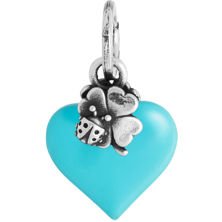 Charm Giovanni Raspini Cuore Lucky Azzurro