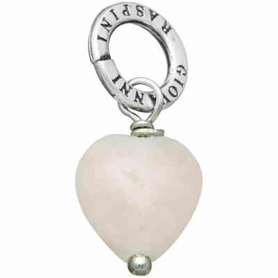 Charm Giovanni Raspini Cuore Quarzo Rosa Charm Giovanni Raspini Cuore Quarzo Rosa