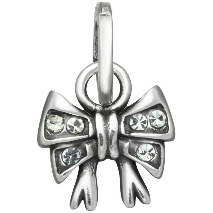 Charm Giovanni Raspini Fiocco mini Crystal