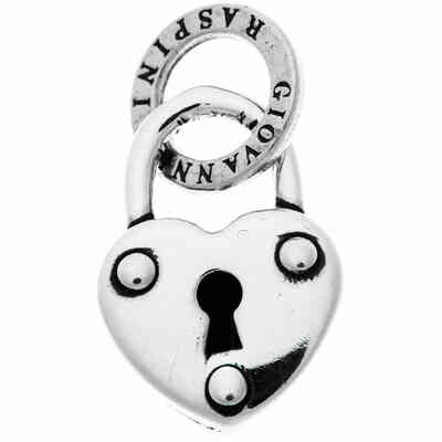 Charm Giovanni Raspini Heart Lock Charm Giovanni Raspini Heart Lock