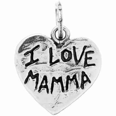 Charm Giovanni Raspini I Love Mamma Charm Giovanni Raspini I Love Mamma