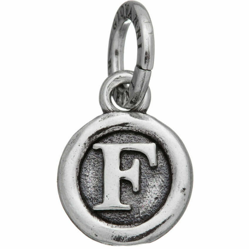 Charm Giovanni Raspini Letter F button