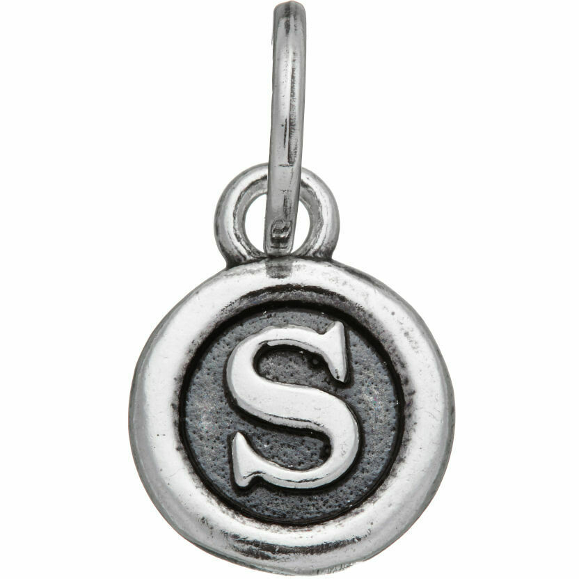 Charm Giovanni Raspini letter S button
