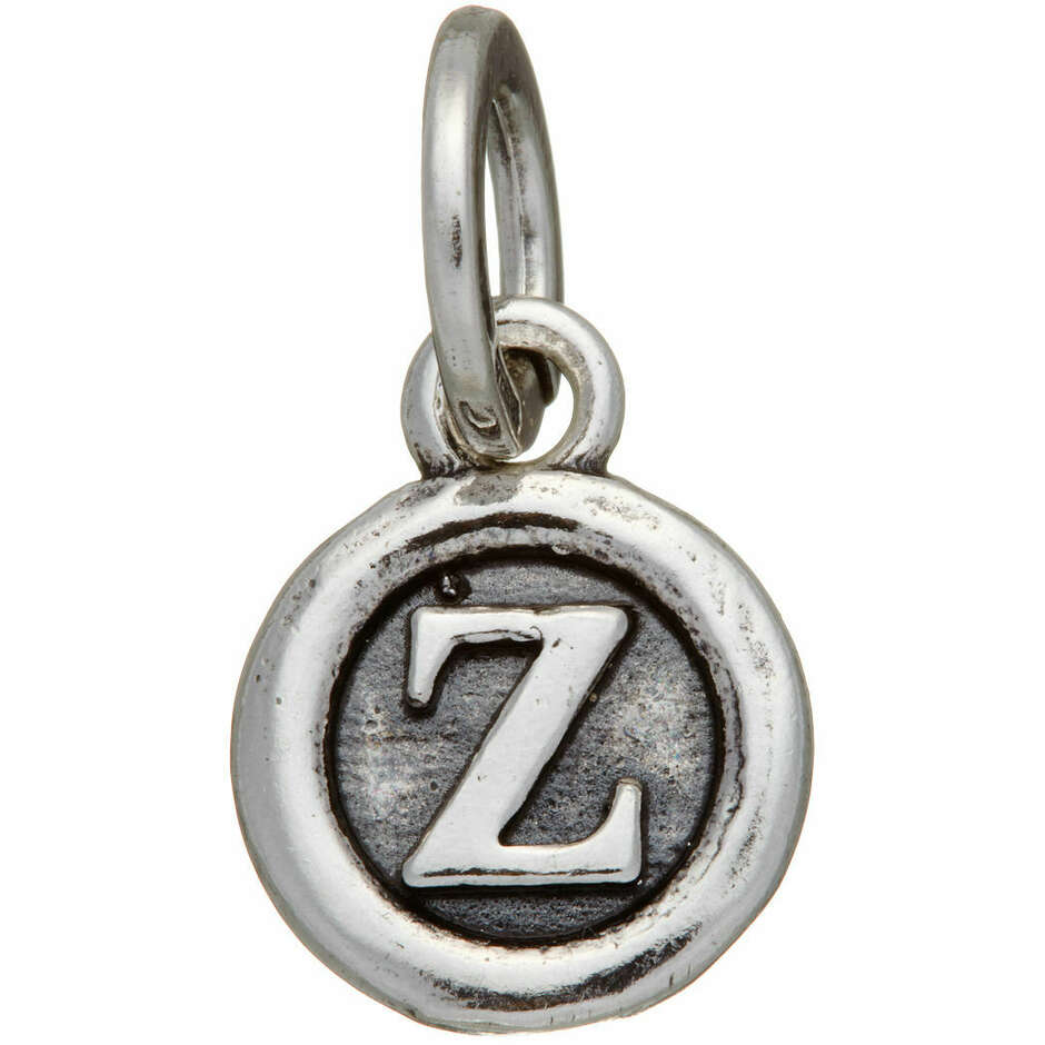 Charm Giovanni Raspini letter Z button