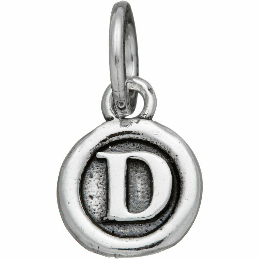 Charm Giovanni Raspini Lettera D bottone