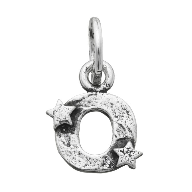 Charm Giovanni Raspini Lettera O con stelle