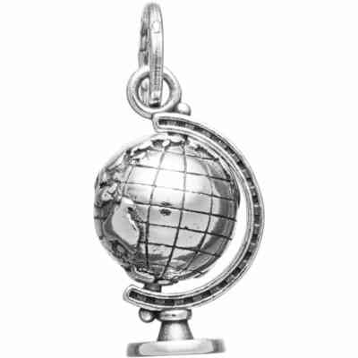 Charm Giovanni Raspini Mappamondo Grande Charm Giovanni Raspini Mappamondo Grande