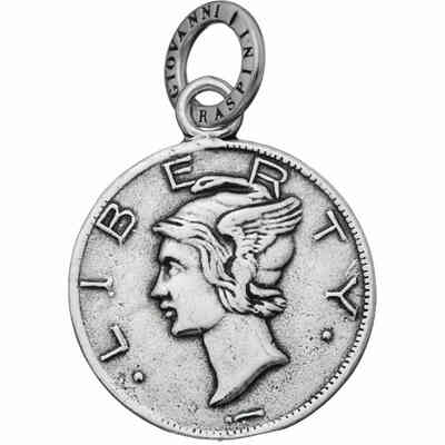Charm Giovanni Raspini Moneta Liberty Charm Giovanni Raspini Moneta Liberty