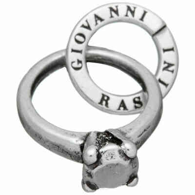 Charm Giovanni Raspini Solitario in argento Charm Giovanni Raspini Solitario in argento