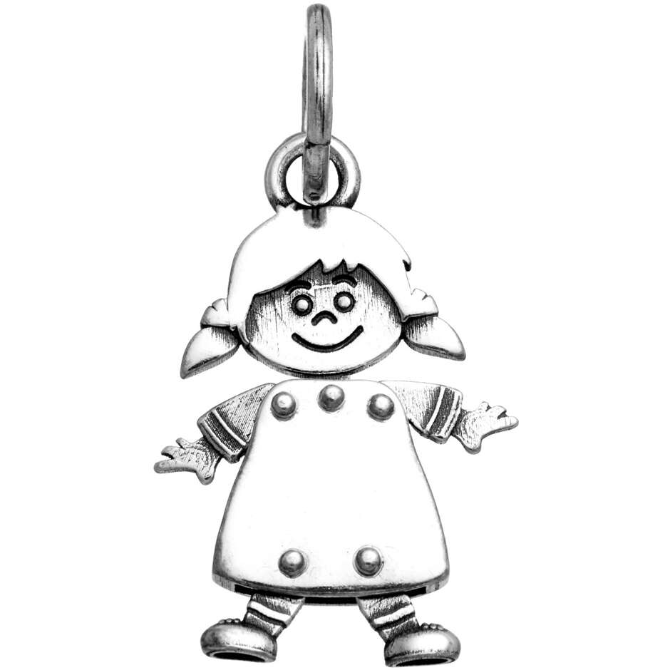 Charm in Argento Giovanni Raspini Bimba in Argento