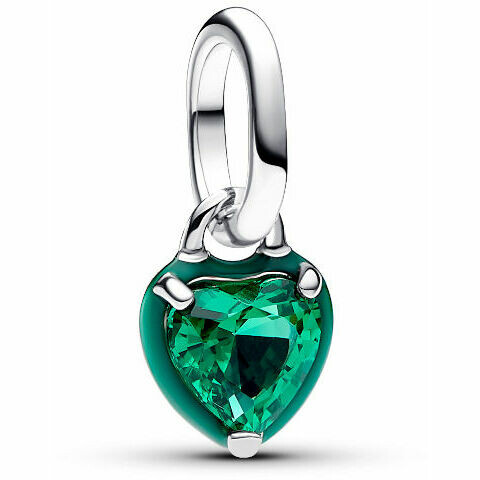 Charm Mini Pendente Green Chakra Heart Pandora ME