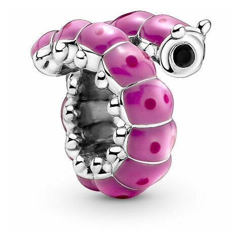 Charm Pandora Bruco Rosa