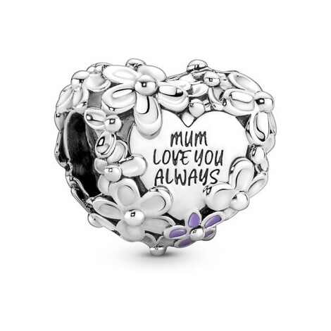 Charm Pandora Cuore Floreale