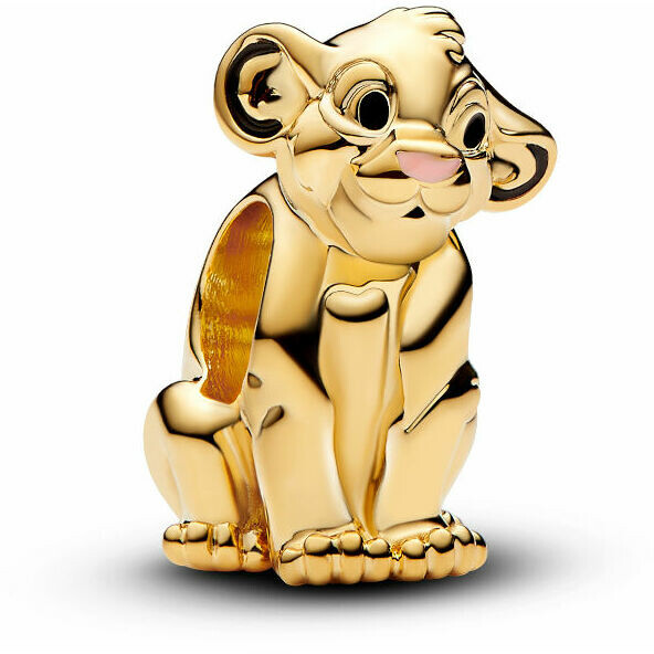 Charm Pandora Disney Il Re Leone Simba placcato oro