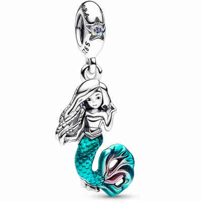 Charm Pandora Disney La Sirenetta Pendente Ariel Charm Pandora Disney La Sirenetta Pendente Ariel