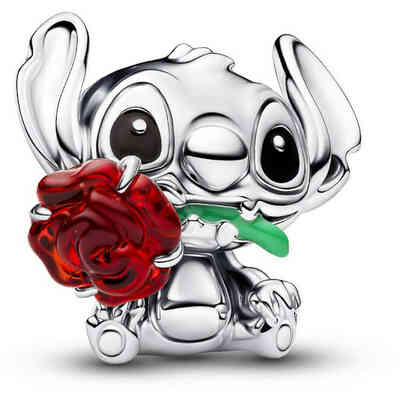 Charm Pandora Disney Lilo & Stitch con la rosa
