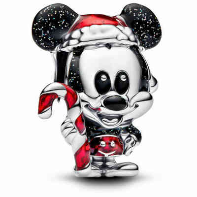 Charm Pandora Disney Mickey Mouse Magia del Natale Charm Pandora Disney Mickey Mouse Magia del Natale