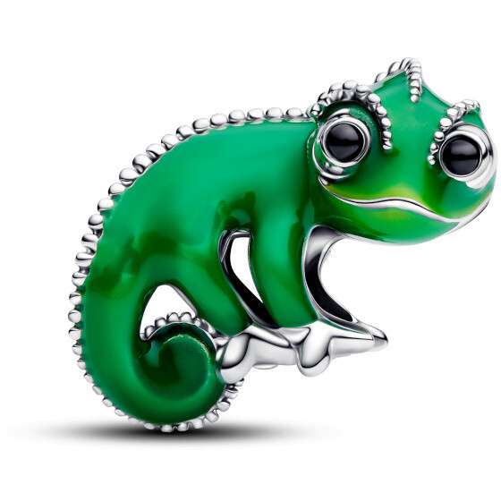 Charm Pandora Disney Rapunzel Pascal che cambia colore