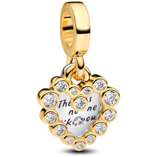 Charm Pandora doppio Cuore come Te