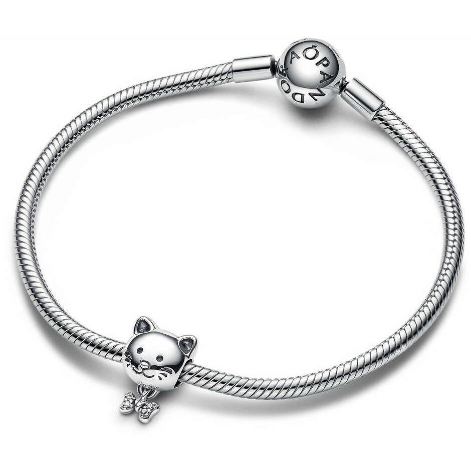 Charm Pandora Gattino con Fiocco